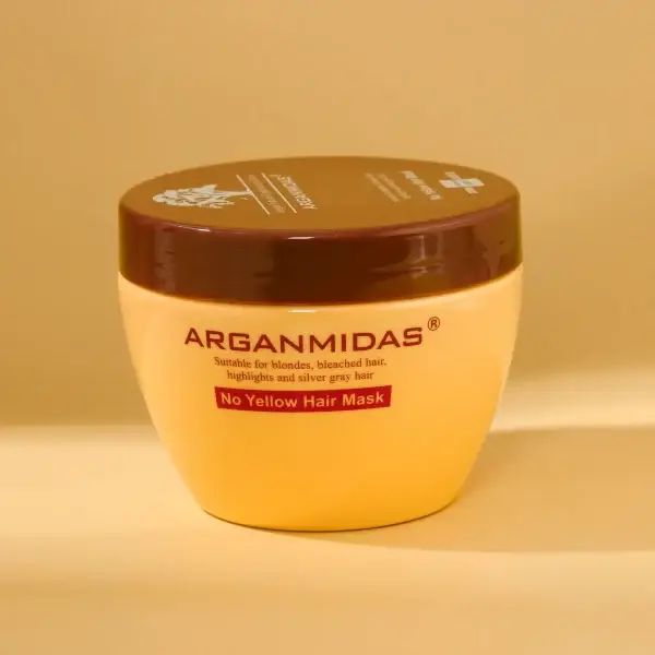 Маска за коса Arganmidas против жълти оттенъци 300мл